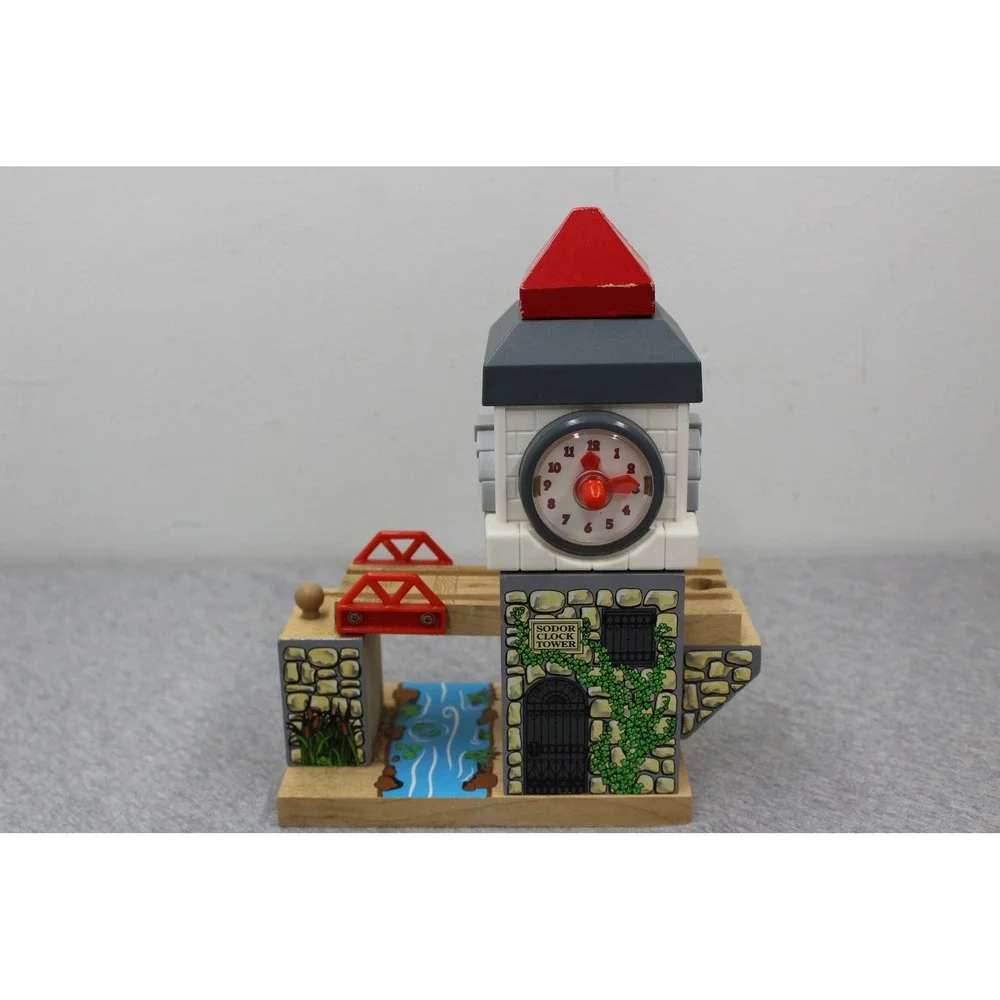 Thomas & Friends Sodor Clock Tower Kids OS Multicolor Wooden‎ Railway Vintage